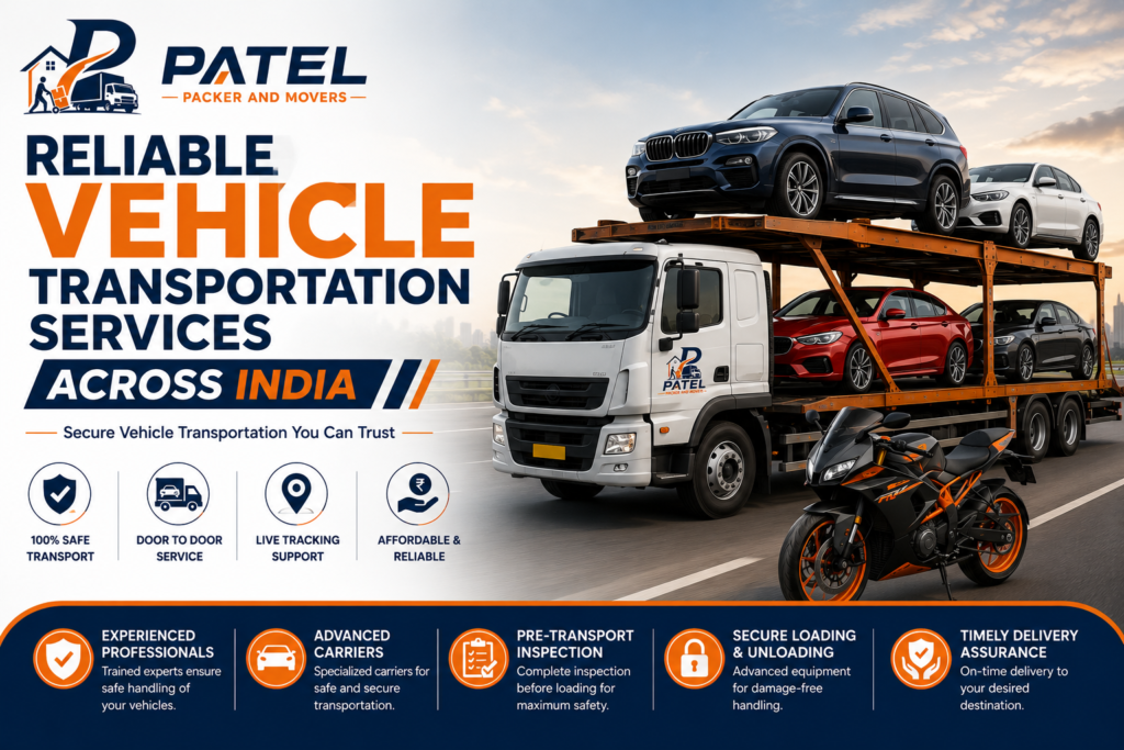 Reliable Vehicle Transportation Services Across India